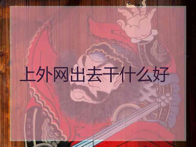 上外网出去干什么好