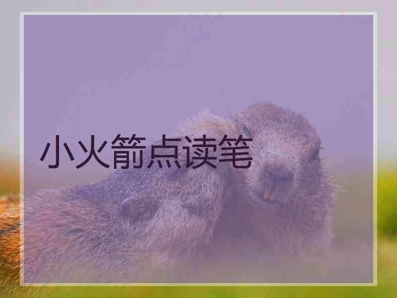 小火箭点读笔