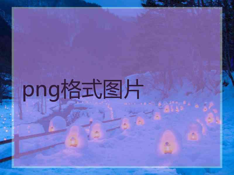 png格式图片
