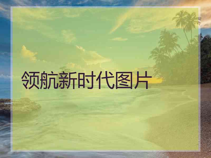 领航新时代图片