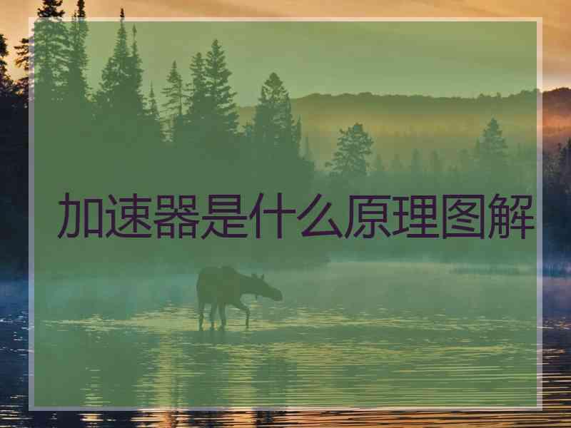 加速器是什么原理图解