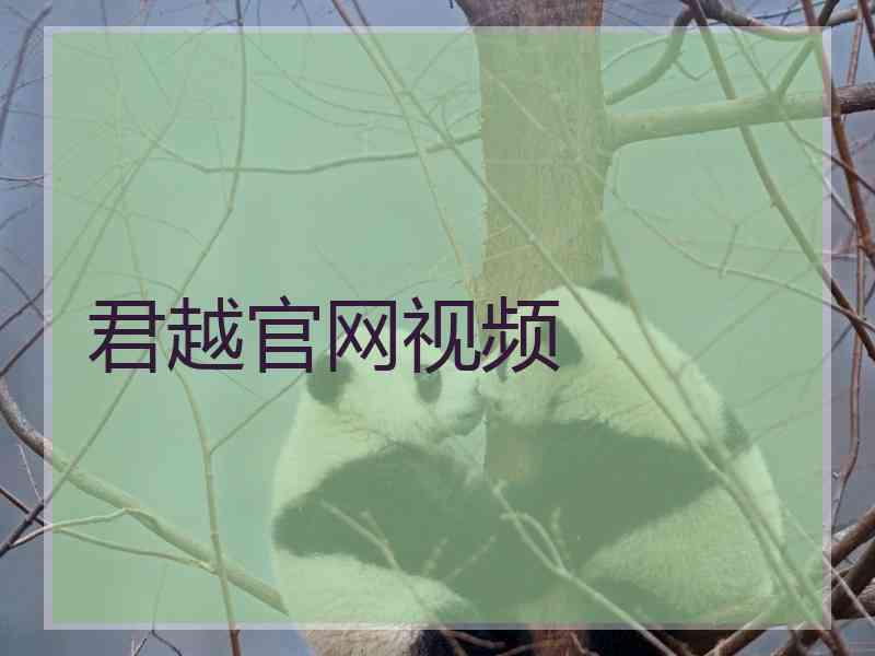 君越官网视频